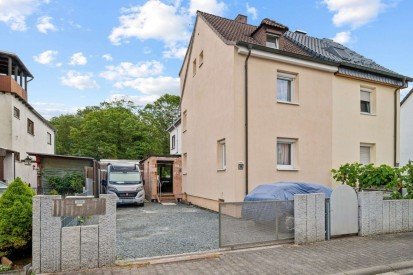 Hauptbild Doppelhaushälfte viel Potential in guter Wohnlage Hasengrund Rüsselsheim - eigener Waldzugang !